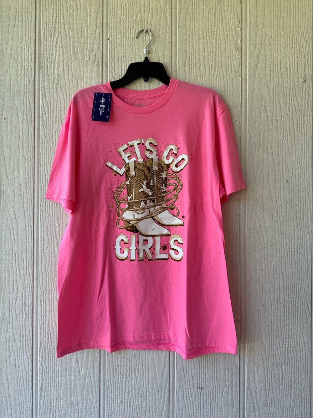Let’s Go Girls Boots Graphic Tee